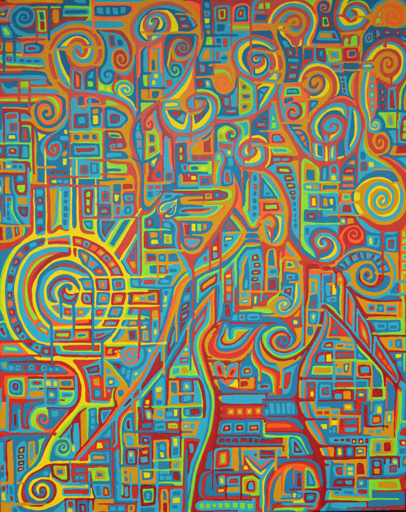 Maria Hennig: »beside the mind (sold)«, März 2019