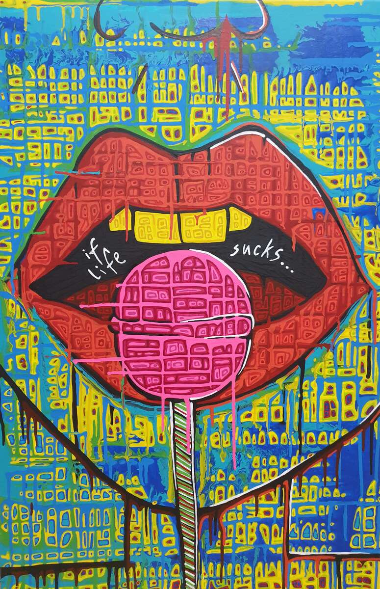 Maria Hennig: »just suck harder (sold)«, November 2021