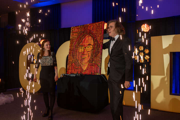 Maria Hennig: Ein Bild für Hermann Scherer - losgehen lohnt sich