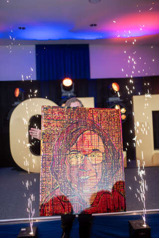 Maria Hennig: Ein Bild für Hermann Scherer - losgehen lohnt sich