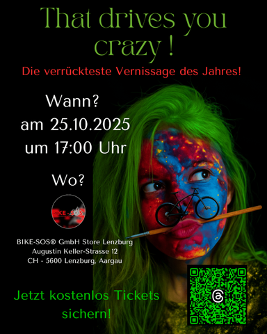 Maria Hennig: Die verrückteste Vernissage des Jahres - in der Schweiz !