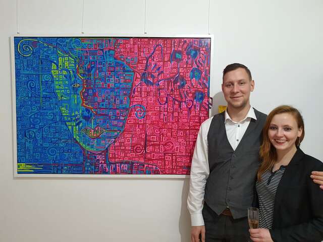 Maria Hennig: Marias erste Solo Exhibition