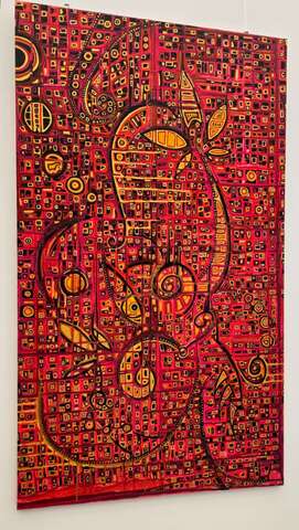 Maria Hennig: Strahlender Auftakt in den Mai: Marias Vernissage im NIO House Berlin begeistert Kunstszene